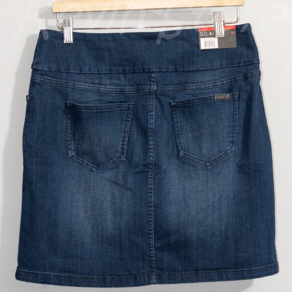 3 skorts size :L , Brand: S.C. & Co. Ladies' Denim , White, Blue , Black - Picture 12 of 14